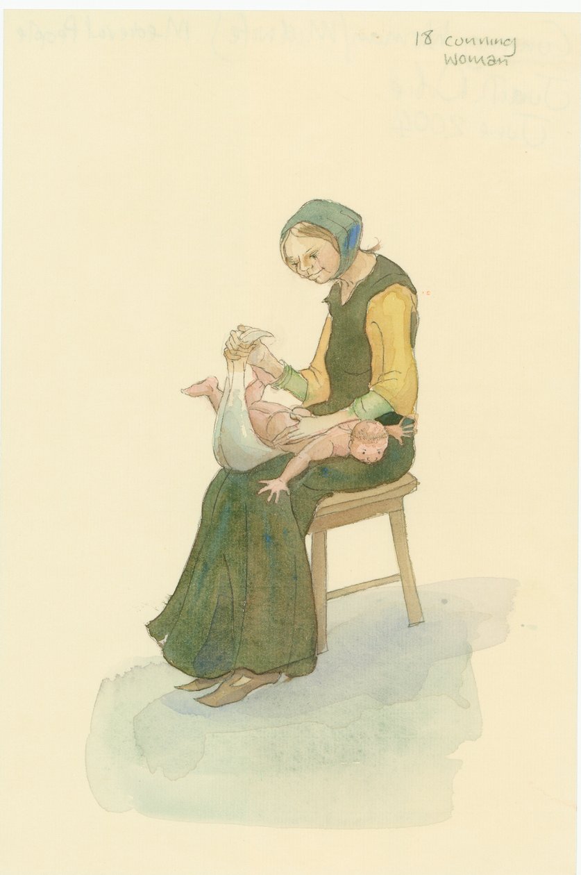 Keskiaikainen ovela nainen, joka tunnetaan myös nimellä viisas nainen, 2004. tekijältä Judith Dobie