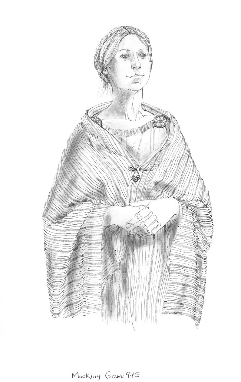 Anglosaksinen nainen, 5.–10. vuosisata, 1990–2010 tekijältä Judith Dobie