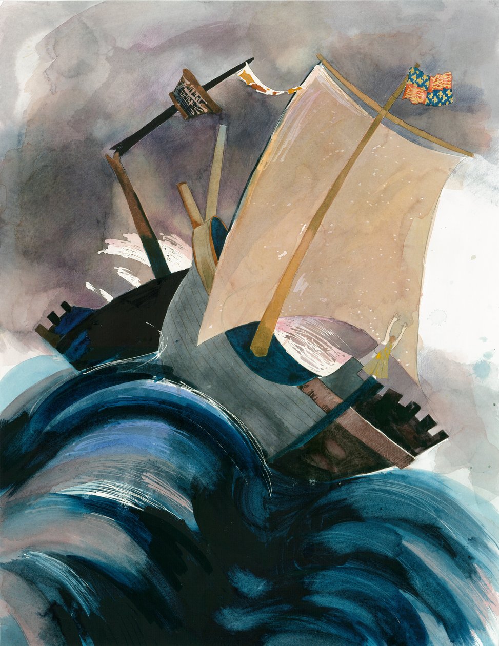 Winchelsean taistelu, 1350 2010. tekijältä Judith Dobie