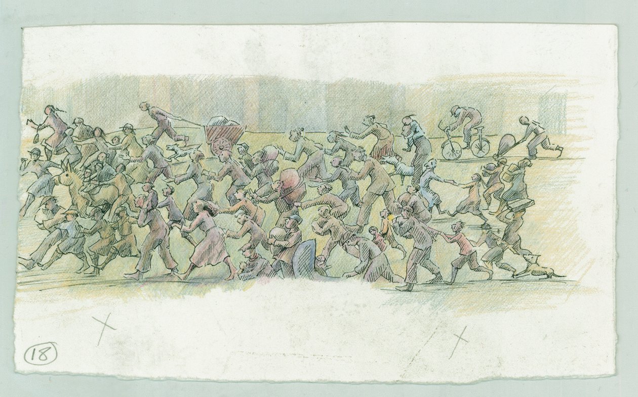 Saksan laivaston pommitukset Scarboroughiin, North Yorkshire, 1914 2014. tekijältä Judith Dobie
