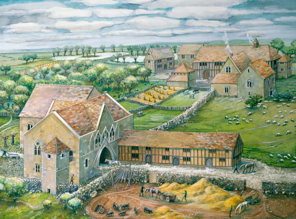 Thornholme Priory, Humberside, 2006 tekijältä Judith Dobie