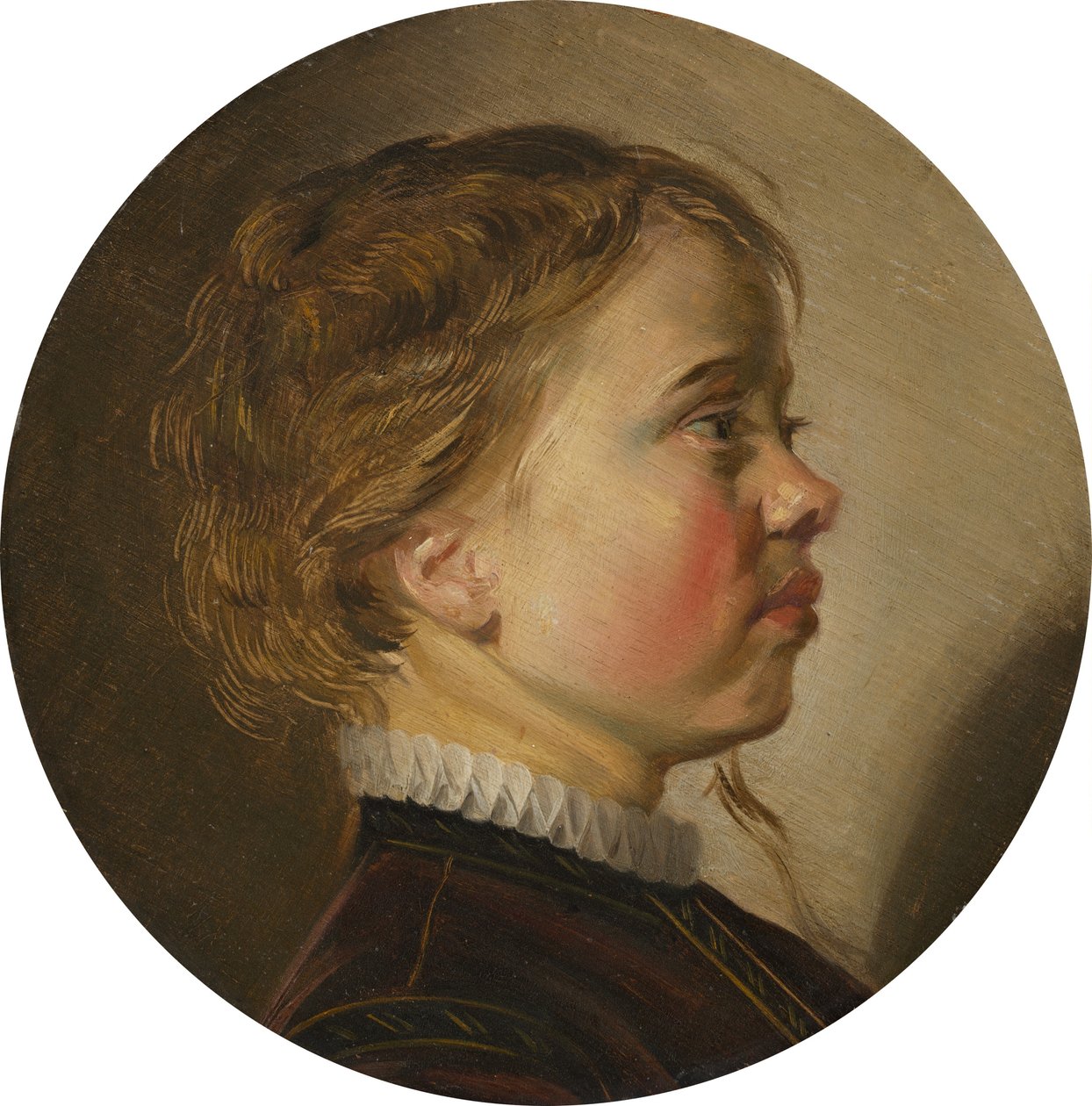 Nuori poika profiilissa tekijältä Judith Leyster