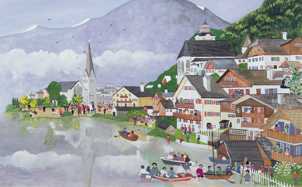 Hallstatt, Itävalta, 1995 tekijältä Judy Joel