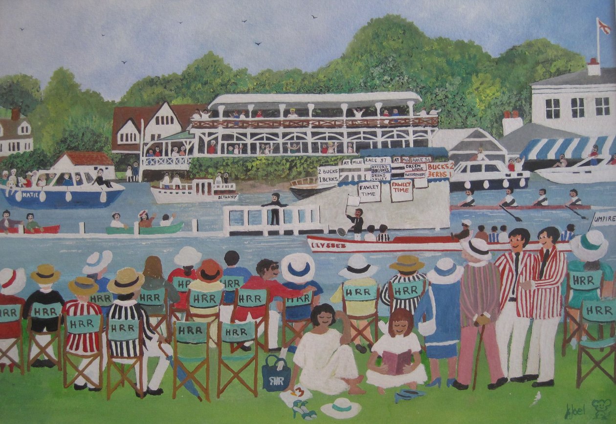 Henley - The Finish, 2012 (Guassi paperilla) tekijältä Judy Joel