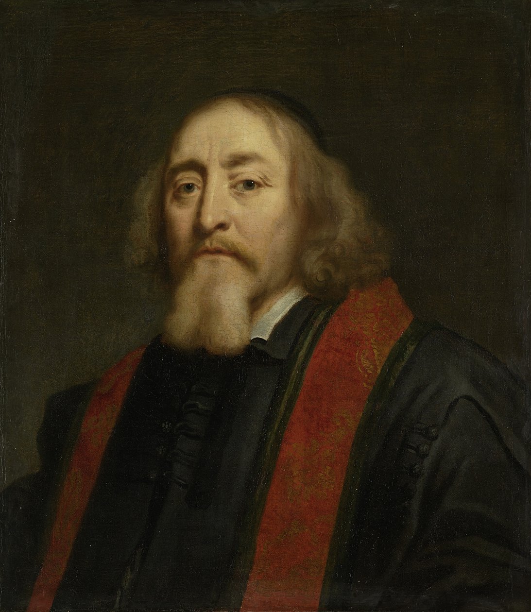 Jan Amos Comeniuksen muotokuva 1592-1670, 1650-1670 tekijältä Jürgen Ovens