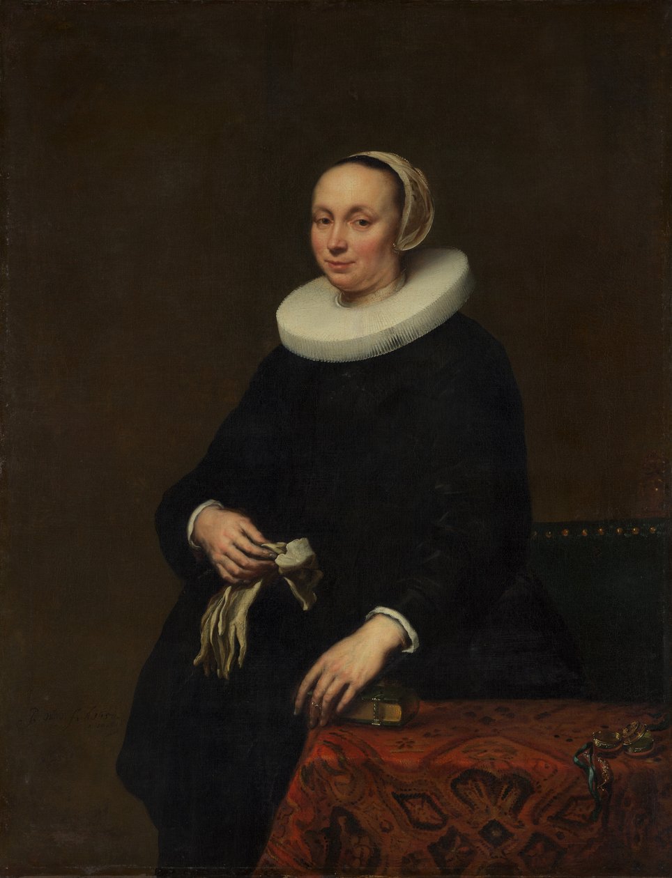 Naisen muotokuva, 1650. tekijältä Jürgen Ovens