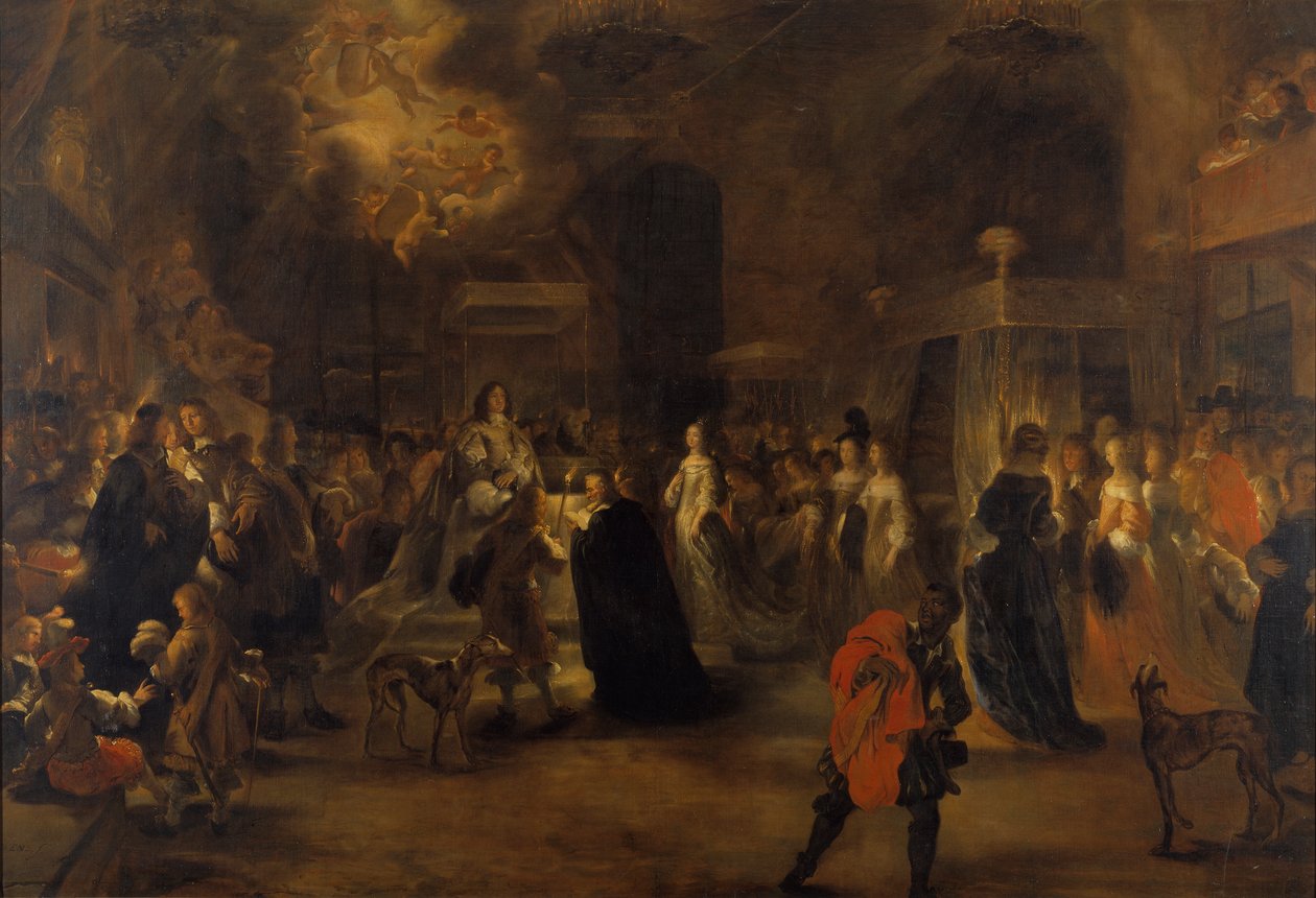 Ruotsin kuninkaan Kaarle X Kustaan häät 1622-1660 24.10.1654 1654. tekijältä Jürgen Ovens