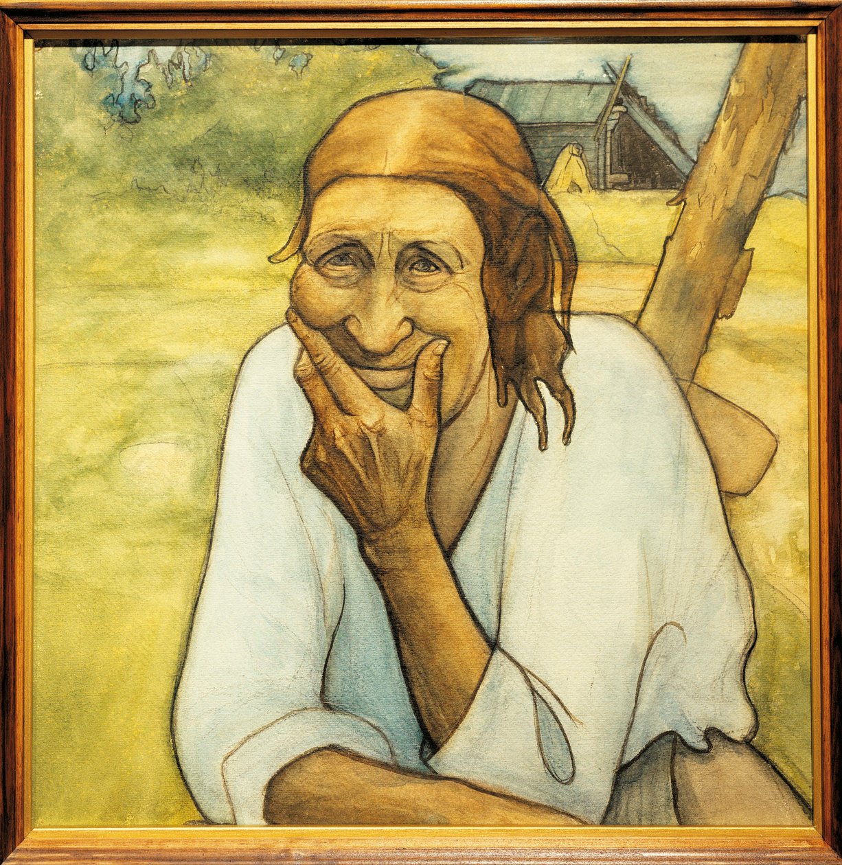 Suomi, Vanha nainen tekijältä Juho Rissanen