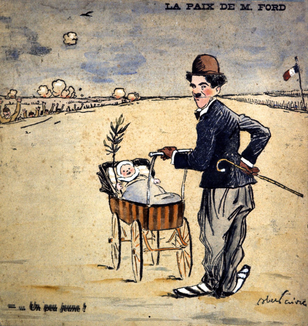 Mr. Fordin rauha, 1917 tekijältä Jules Abel Faivre