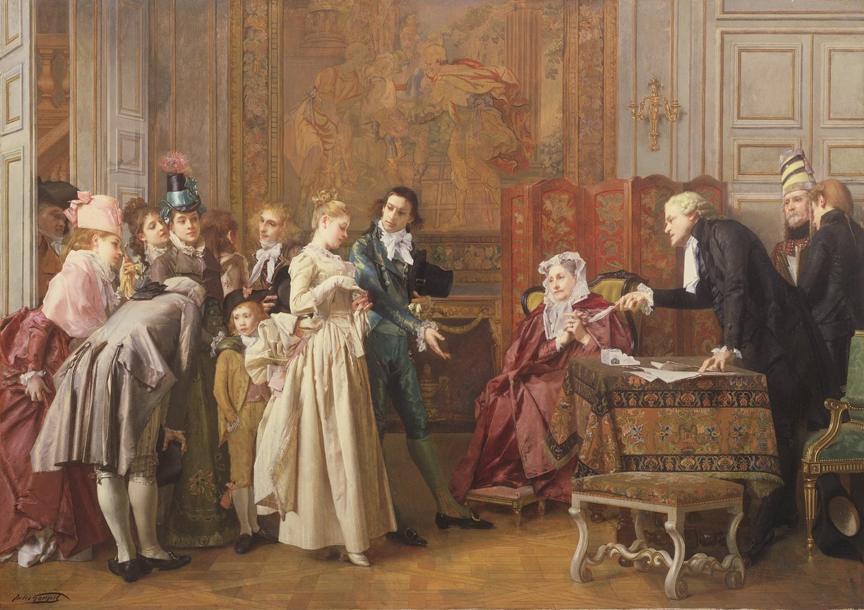 Avioliitto tekijältä Jules Adolphe Goupil