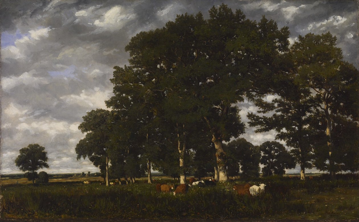 Valoisa päivä, 1835-40 tekijältä Jules Dupré