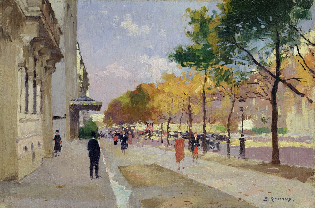 Avenue Montaigne, Pariisi tekijältä Jules Ernest Renoux