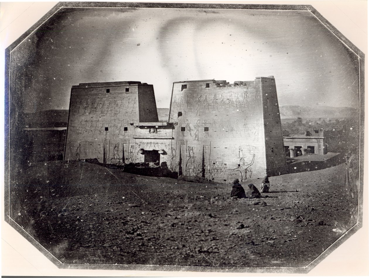 Kohtaus Egyptissä, 1845-1846 (dagerrotypia) tekijältä Jules Itier
