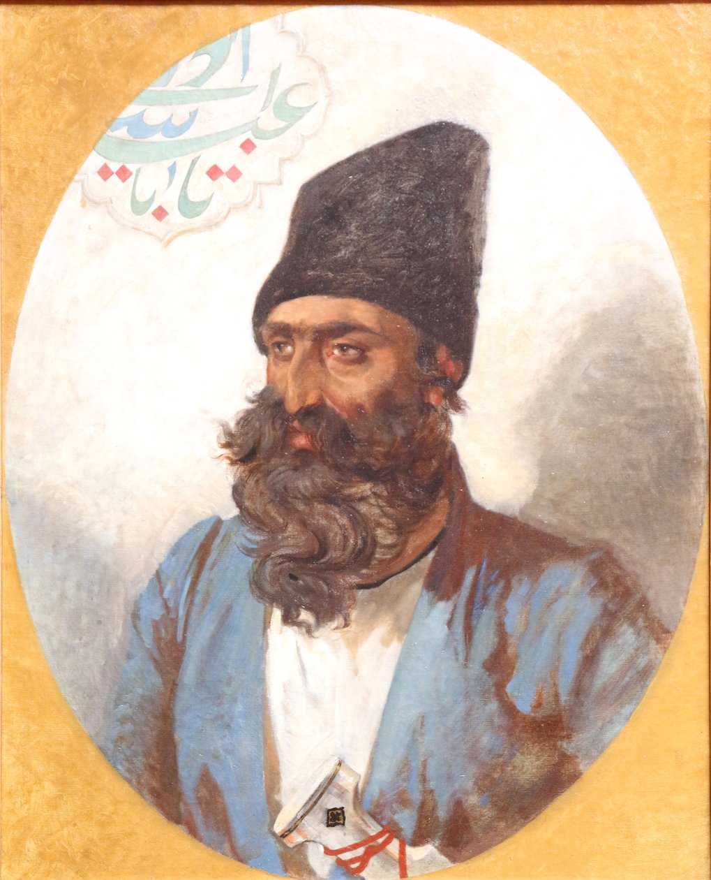 Vély Beckin muotokuva tekijältä Jules Joseph Augustin Laurens