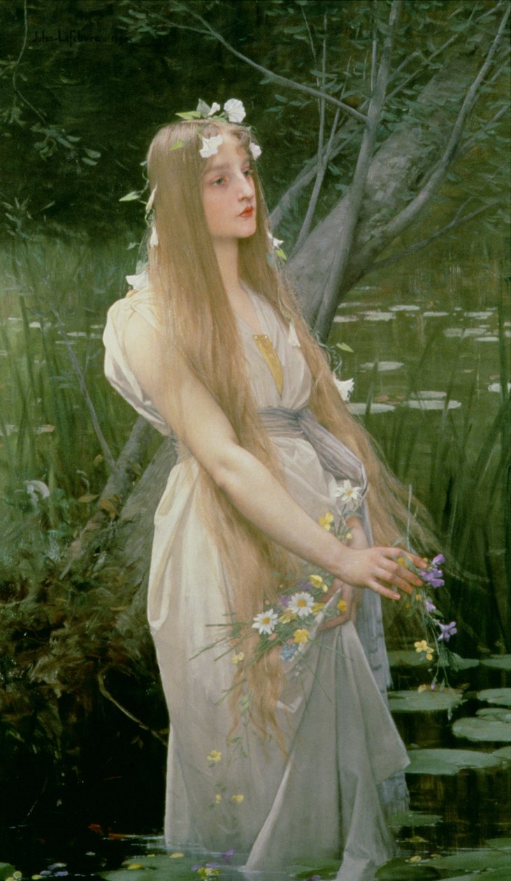 Ophelia tekijältä Jules Joseph Lefebvre
