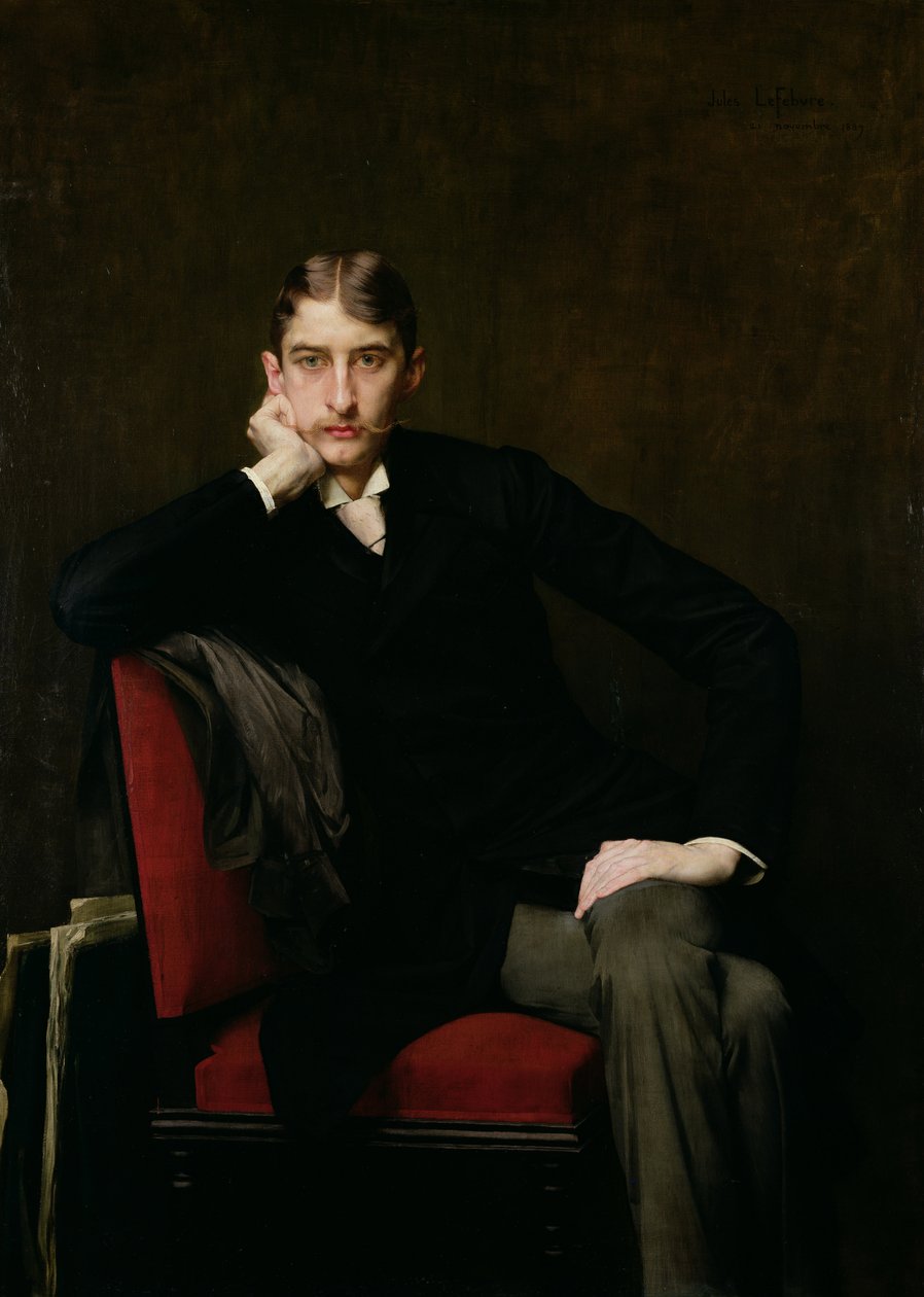 M. Fitzgeraldin muotokuva, 1889 tekijältä Jules Joseph Lefebvre