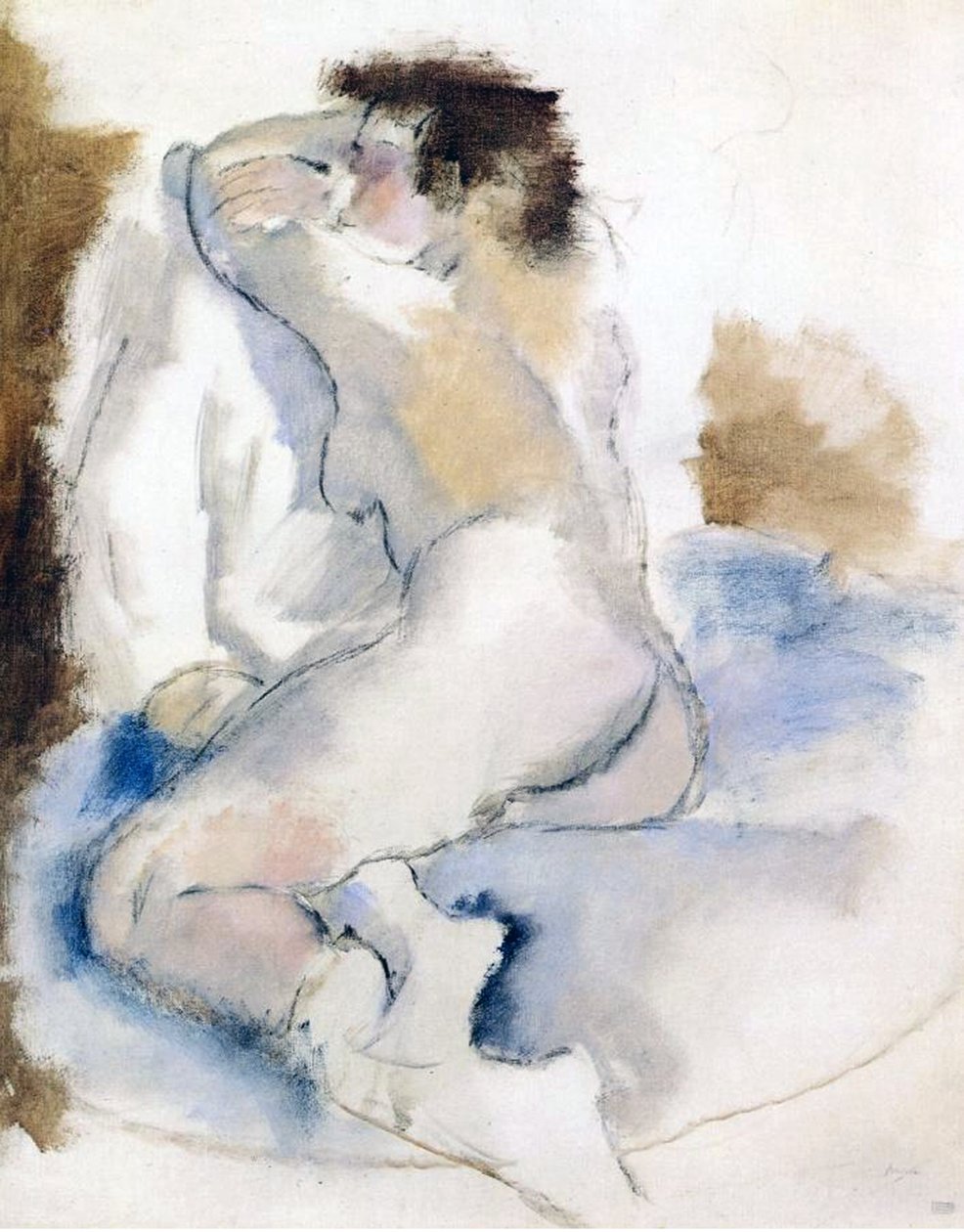 Germaine, 1929 tekijältä Jules Pascin