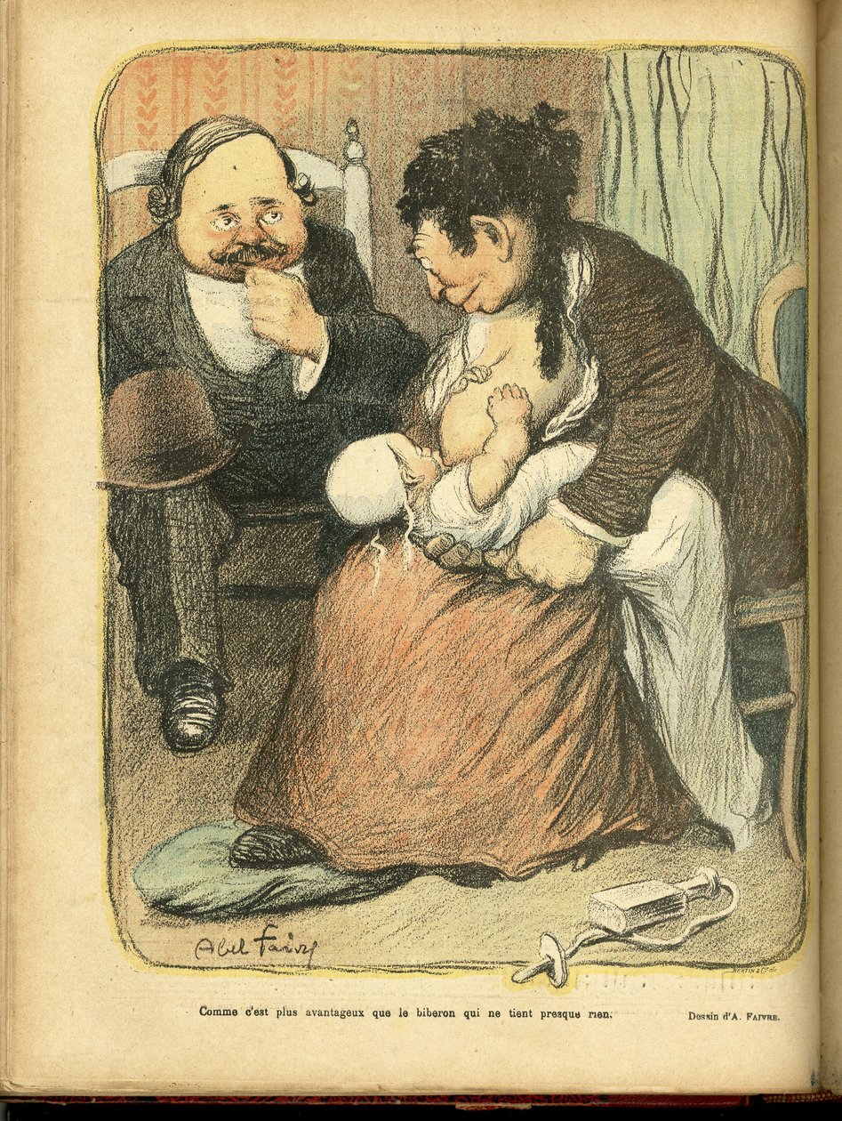 Abel Faivren (1867-1945) kuvitus Le Riressa tekijältä Jules Abel Faivre