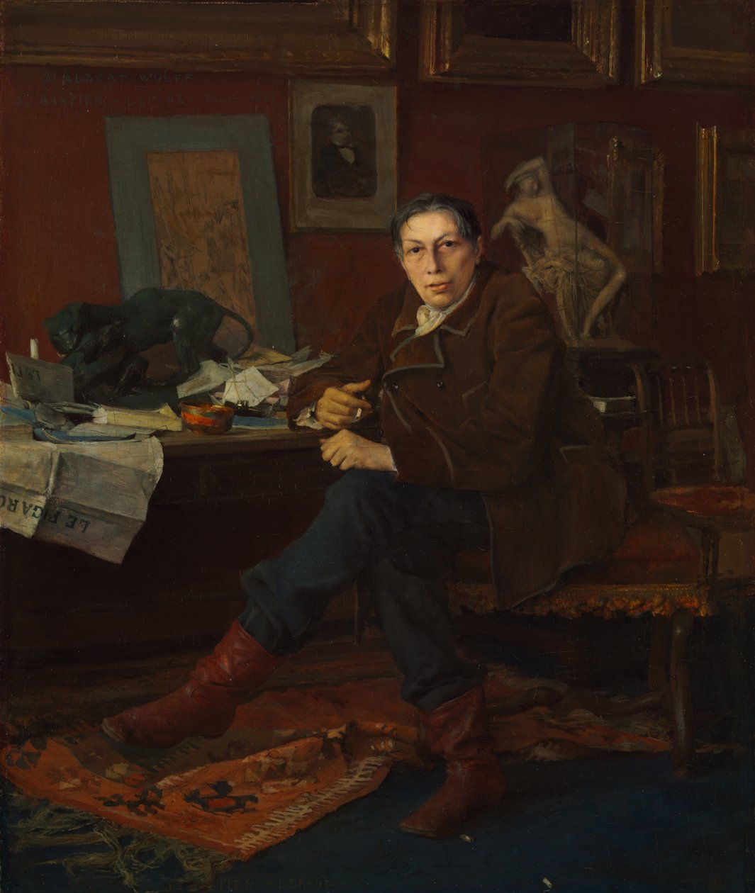 Albert Wolff tutkimuksessaan tekijältä Jules Bastien Lepage
