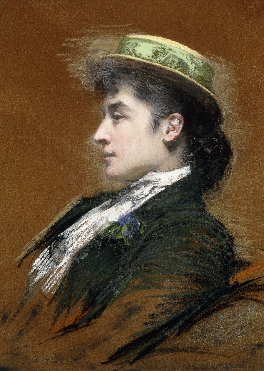 Mmen muotokuva. Lebegue, tekijältä Jules Bastien Lepage