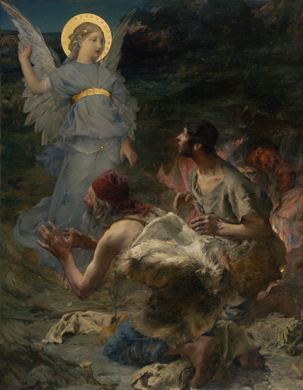 Ilmestyskirja paimenille tekijältä Jules Bastien Lepage