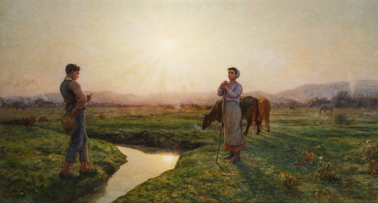 Le Matin tekijältä Jules Breton