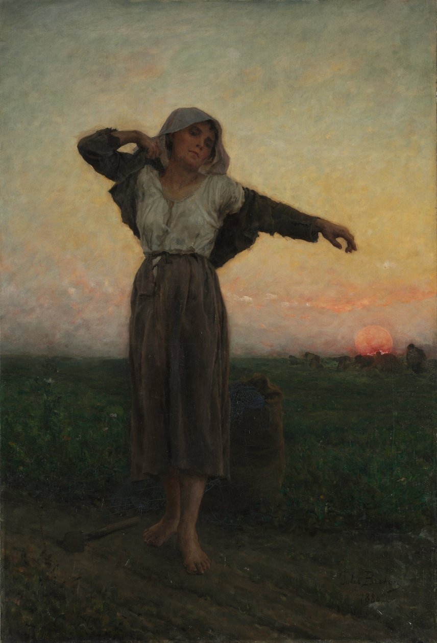 Väsynyt Gleaner tekijältä Jules Breton