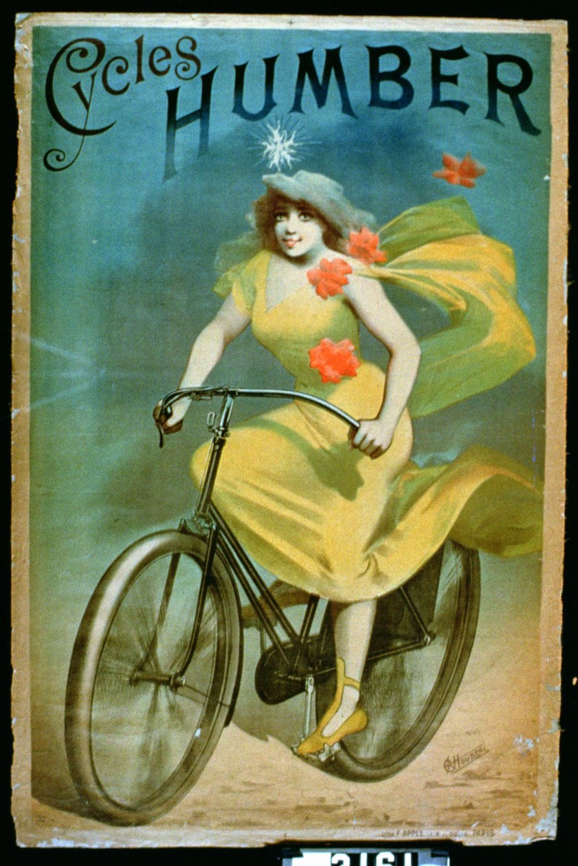 Humber Cyclesin mainonta tekijältä Jules Cheret