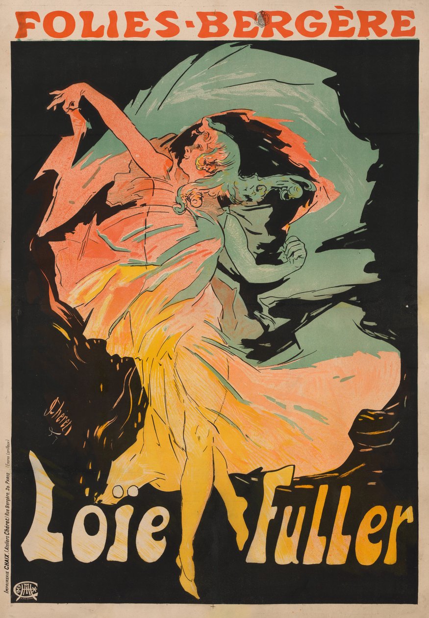 Loie Fuller tekijältä Jules Cheret
