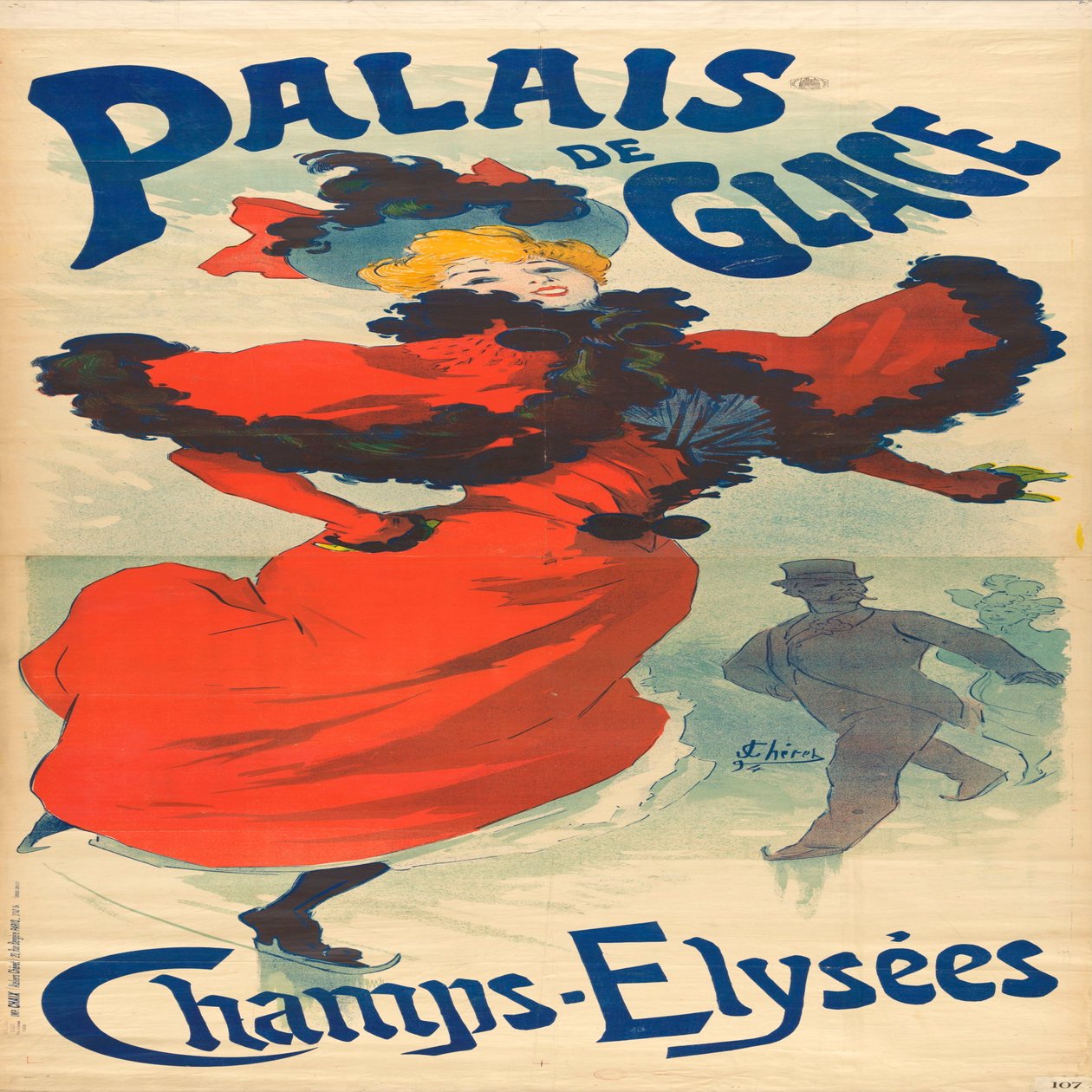 Palais de Glace. Champs-Élysées tekijältä Jules Cheret