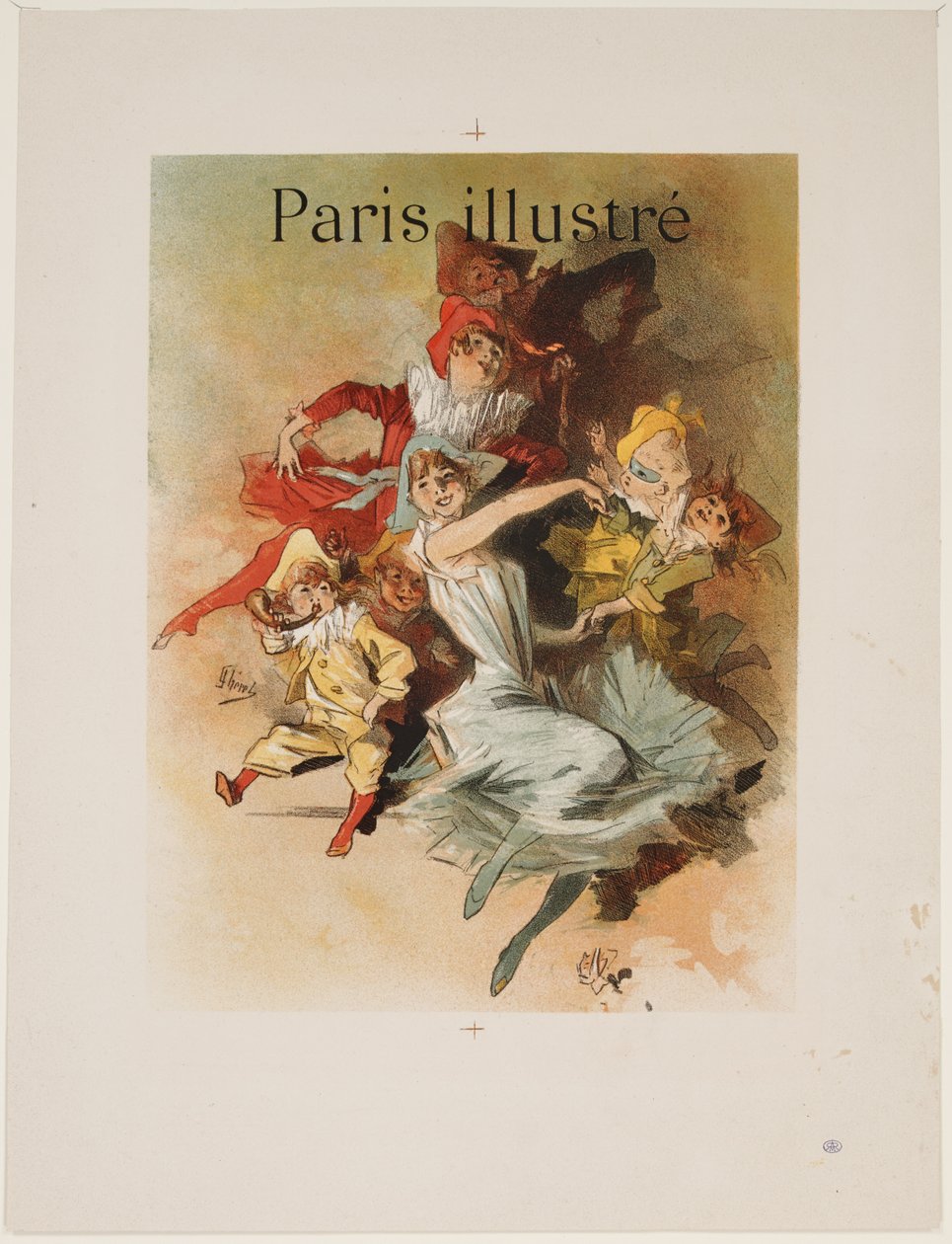 Paris Illustré tekijältä Jules Cheret