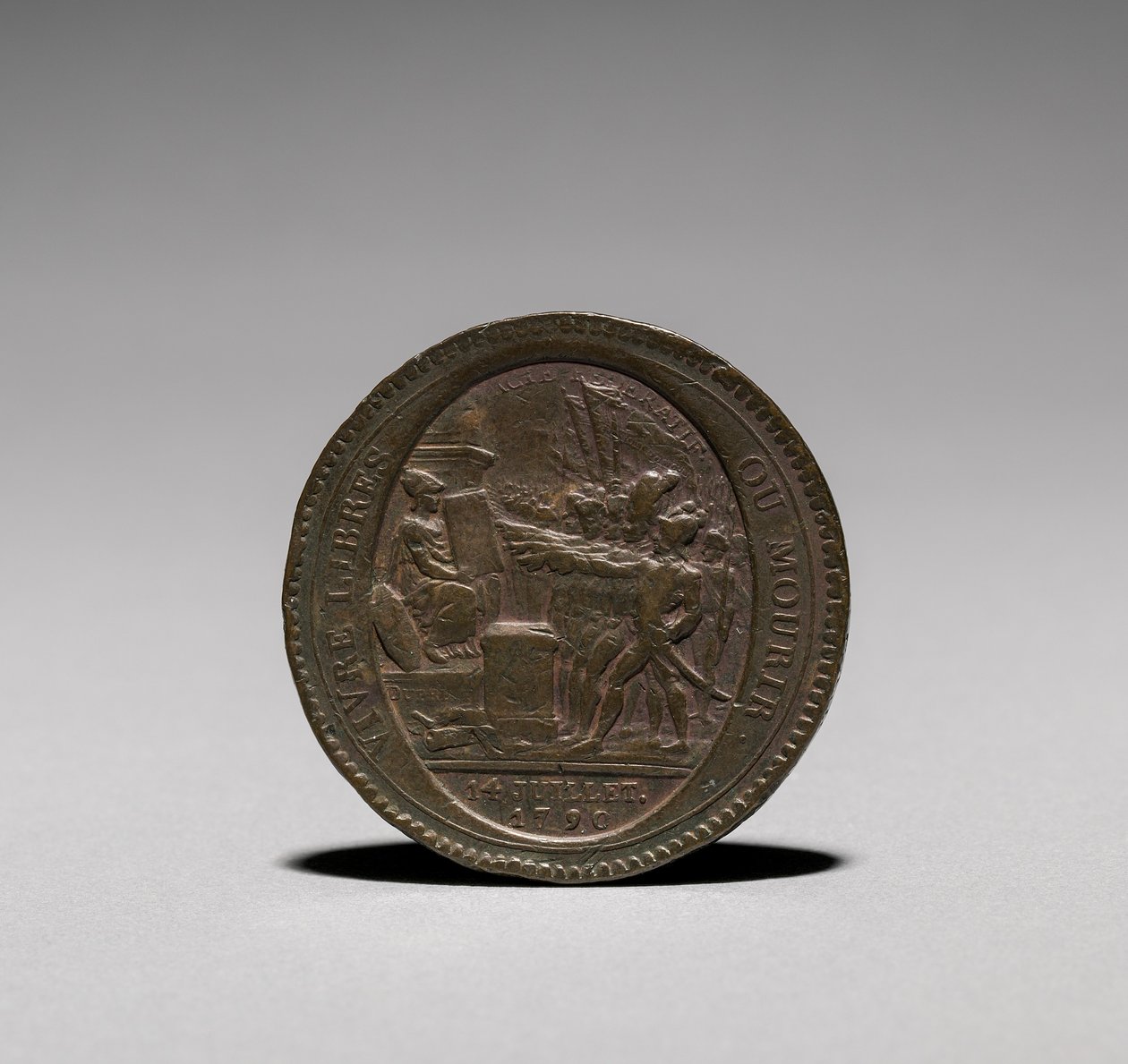 Mitali: Five Sols, Monneron Brothers, Pariisi, 1792. tekijältä Jules Dupré