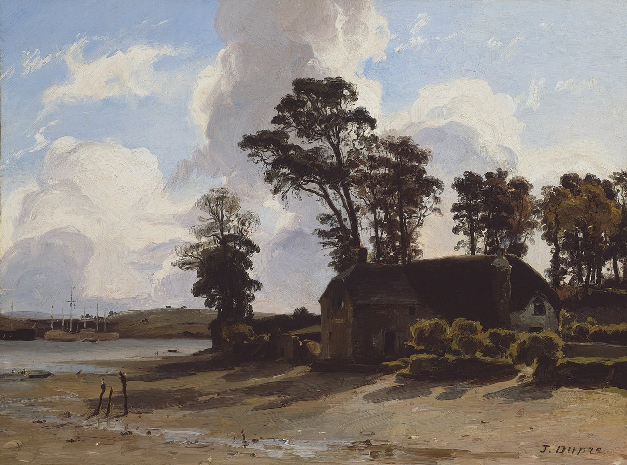 The Estuary Farm, 183035. finlandès tekijältä Jules Dupré