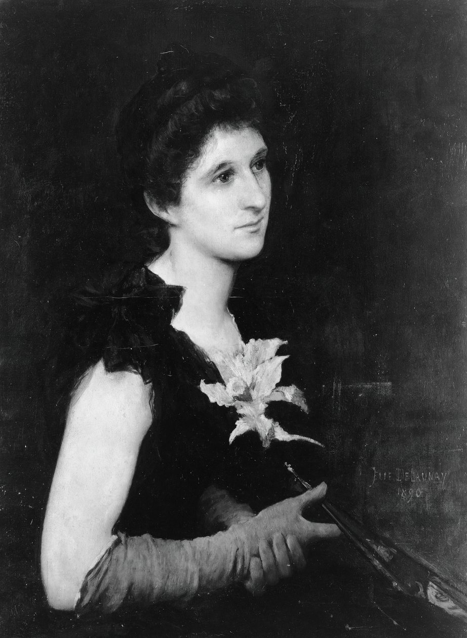 Rouva Charles L. Hutchinsonin muotokuva, 1890. tekijältä Jules Elie Delaunay