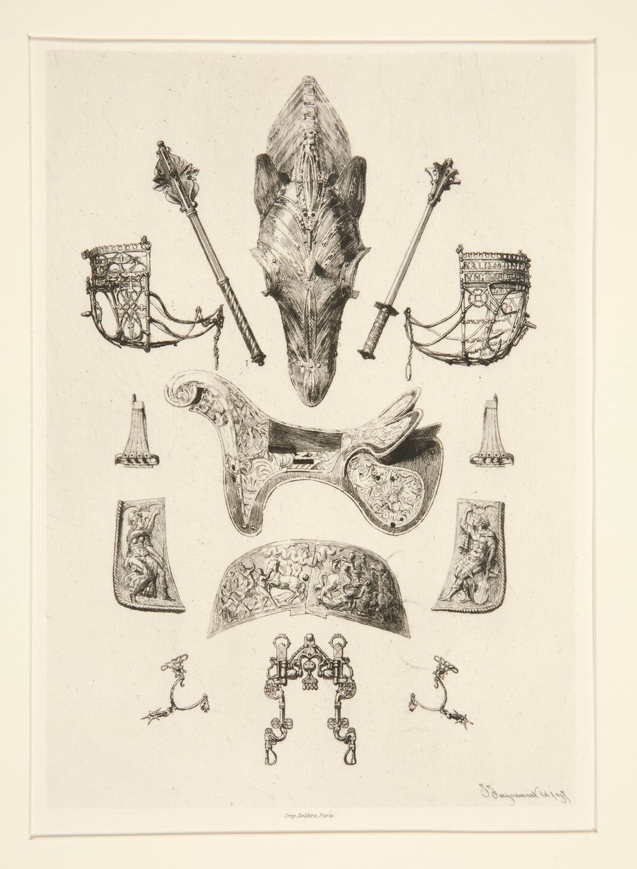 Armes de la Collection de M. de Nieuwerkerque tekijältä Jules Ferdinand Jacquemart