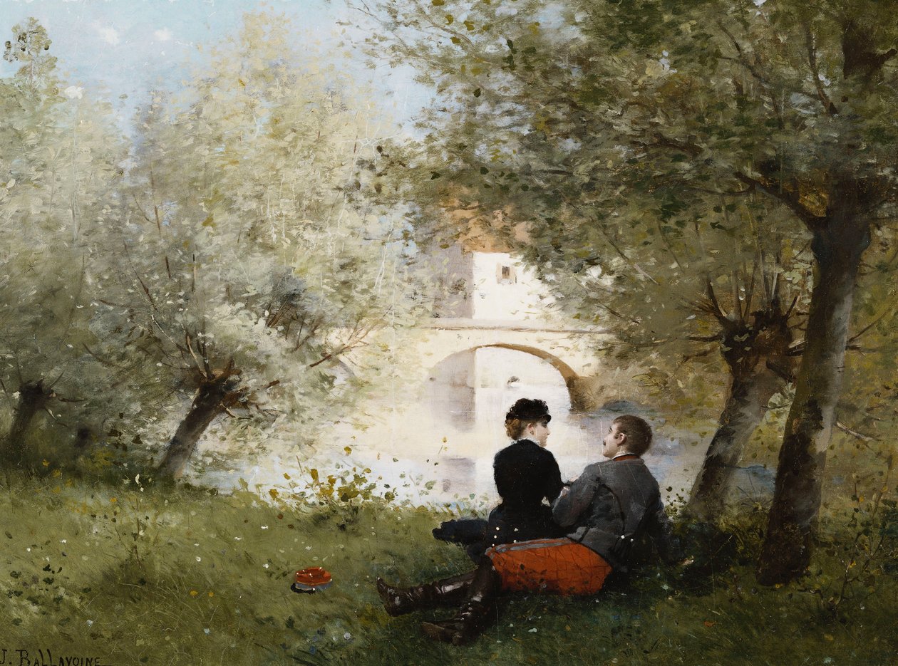 Jokea pitkin; Jokea pitkin, tekijältä Jules Frederic Ballavoine