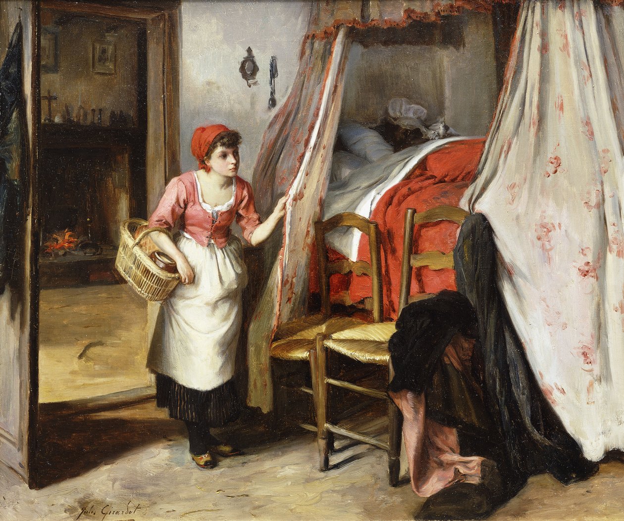 Pieni Punahilkka tekijältä Jules Girardet