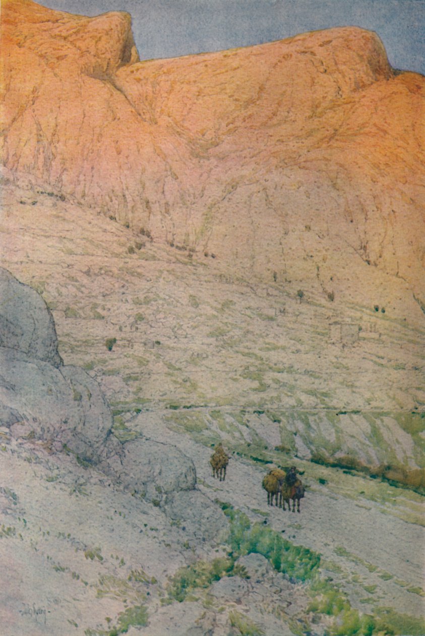 Muinaisen Delphin paikka, 1913 tekijältä Jules Guerin