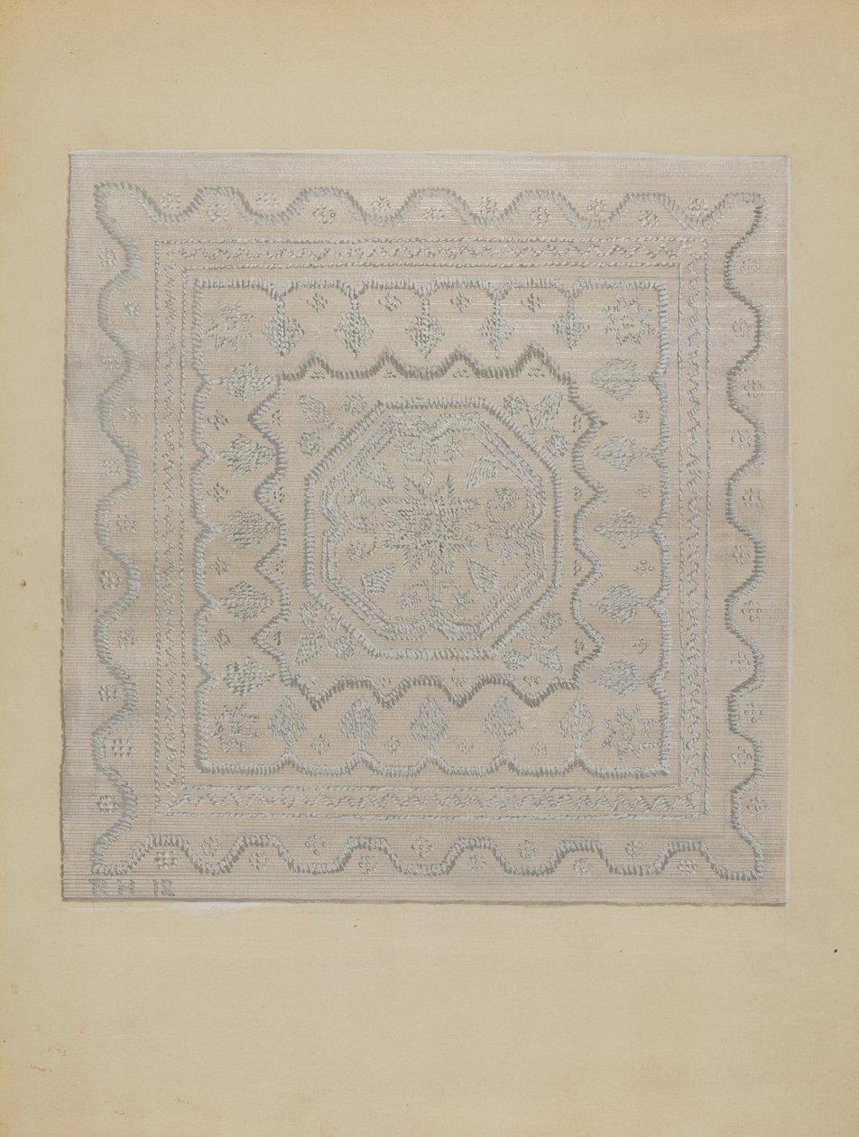 Candlewick Coverlet Woven, 19351942. tekijältä Jules Lefevere