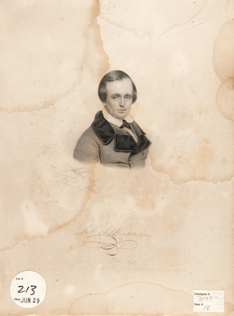 James S. Beckhamin muotokuva tekijältä Jules Lion