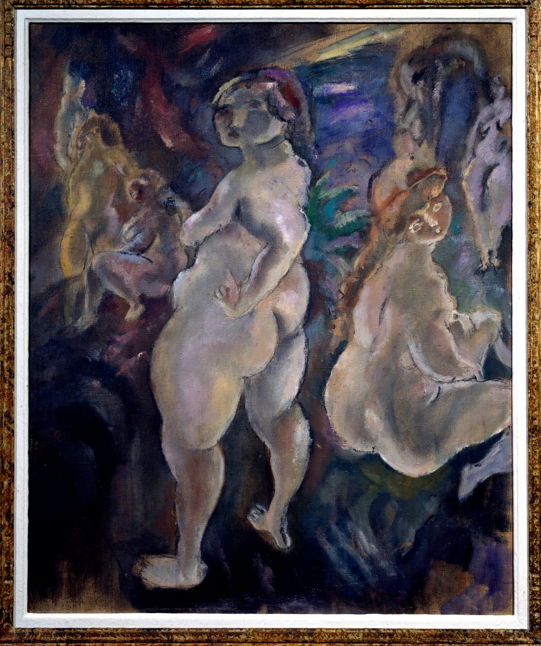 Jules Pascinin (1885-1930) sävellysmaalaus (ec.amer.) 1923 Grenoble, Musee des Beaux Arts tekijältä Jules Pascin