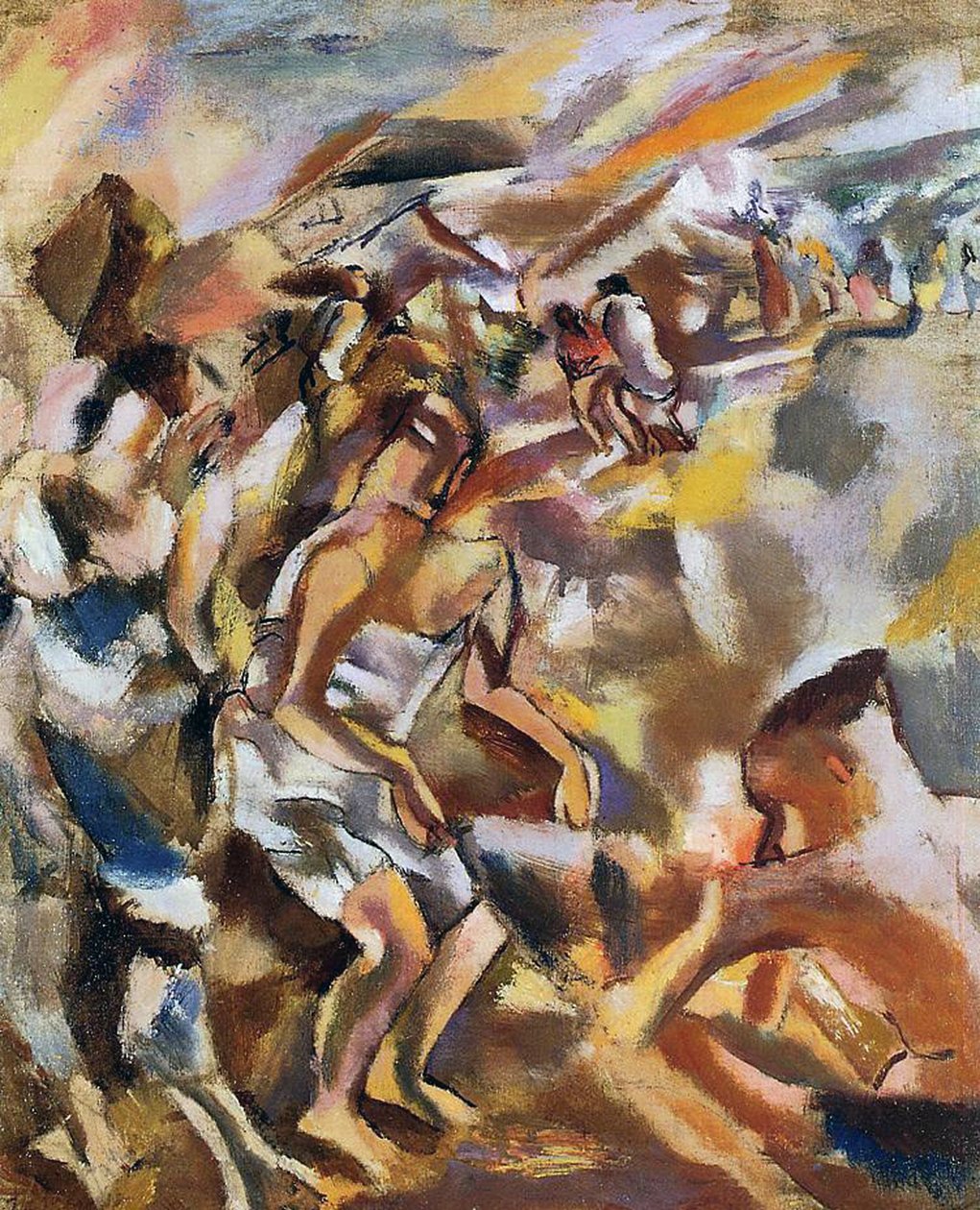 Kuubalaiset hahmot, 1917 tekijältä Jules Pascin
