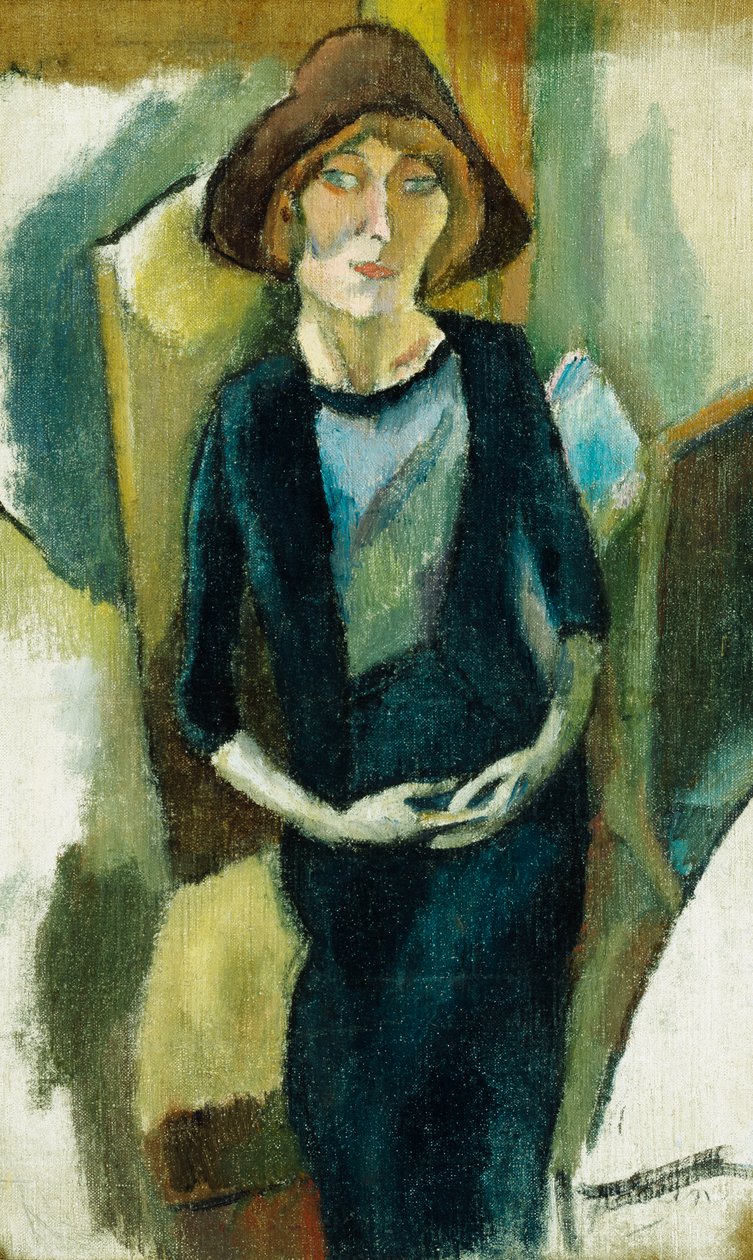 Hermin sinisessä, 1916 tekijältä Jules Pascin