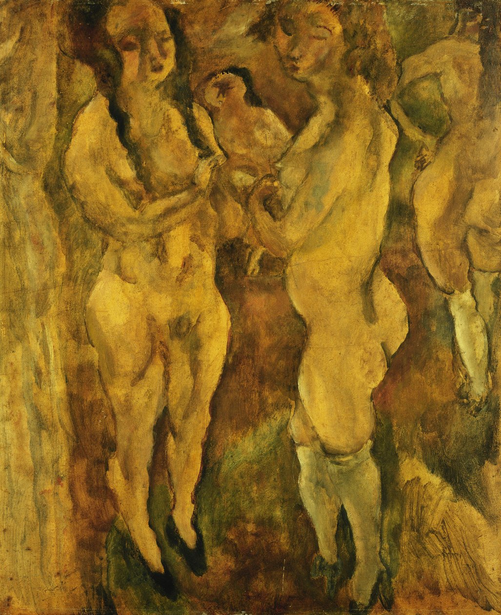 Alaston naiset; Alastomia naisia, 1921-1923 tekijältä Jules Pascin