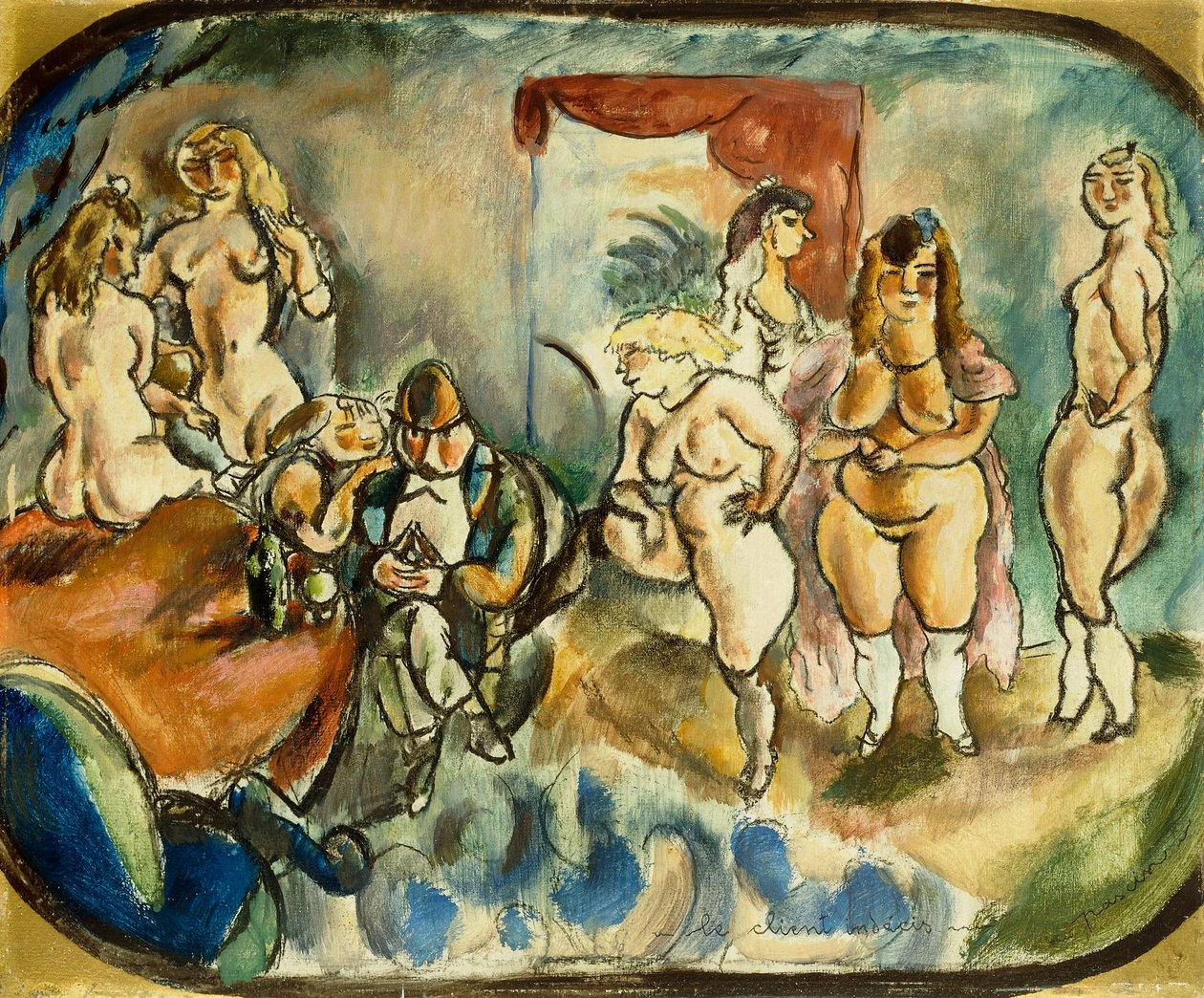 Dithering-asiakas tekijältä Jules Pascin