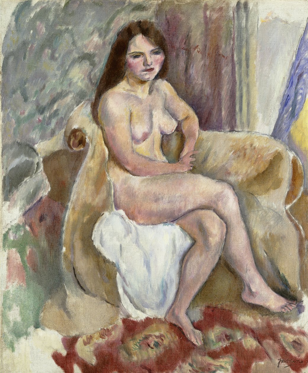 Pikku Bretoni; Pikku Bretoni, 1912 tekijältä Jules Pascin