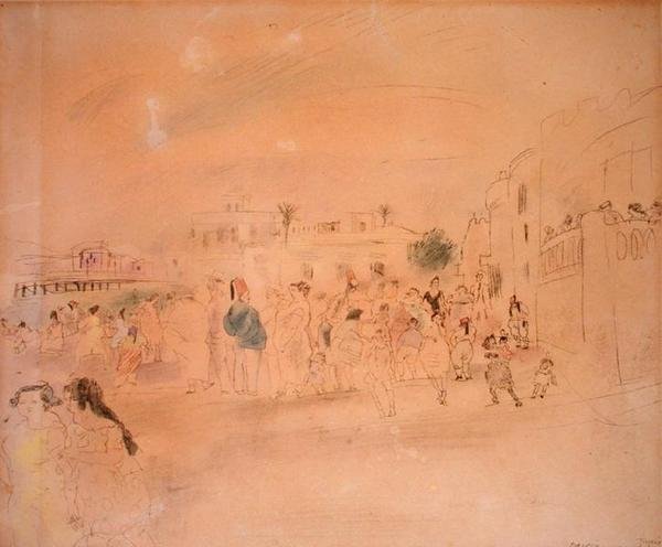 Tunis tekijältä Jules Pascin