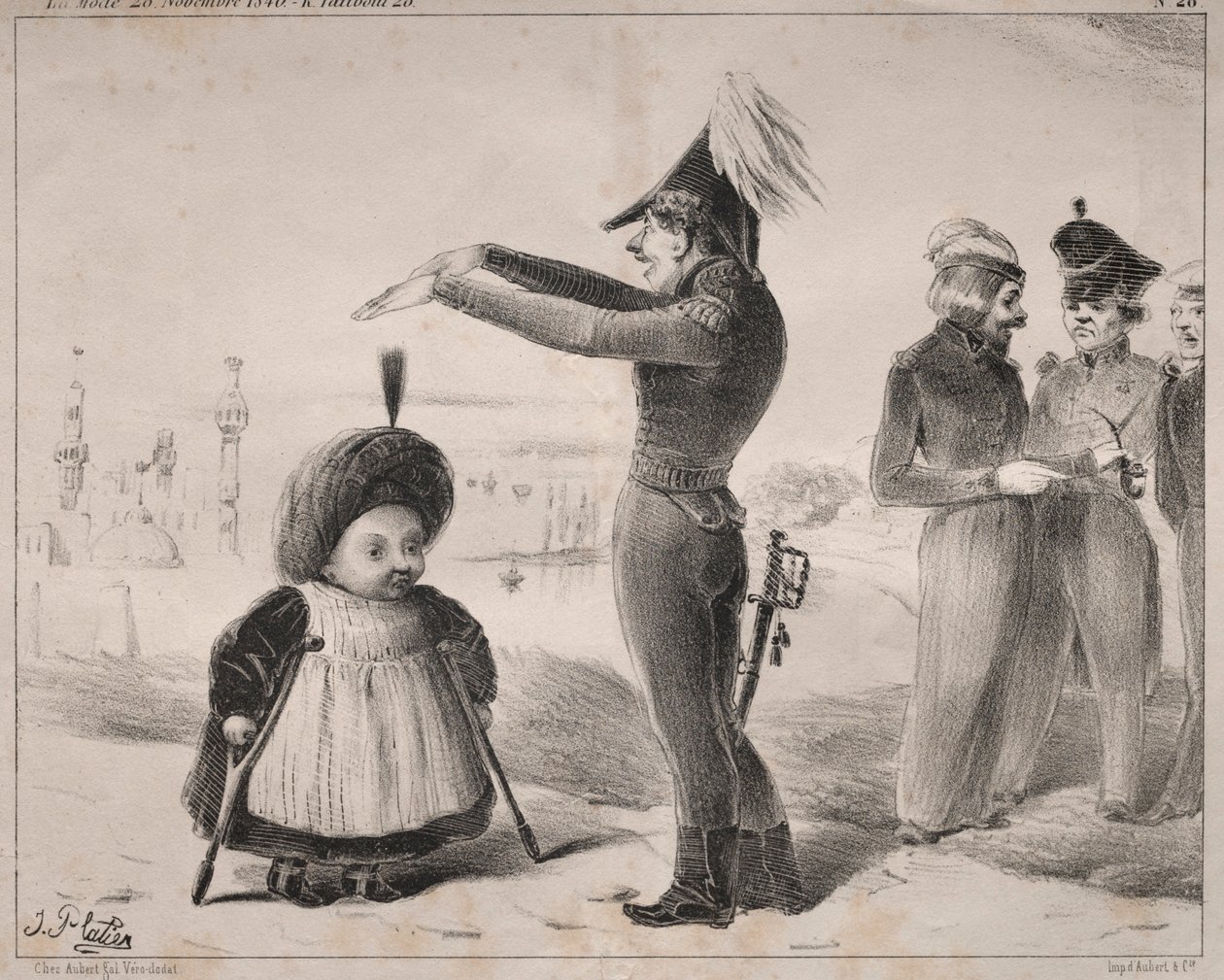 Anna pienten lasten tulla luokseni, 1840. tekijältä Jules Platier