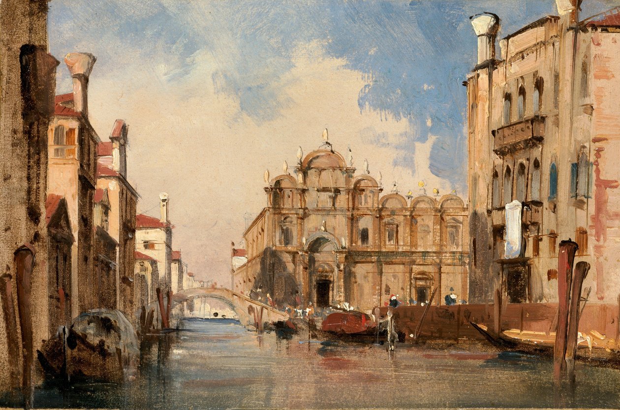 Scuola di San Marco, Venetsia, n. 1830. tekijältä Jules Romain Joyant