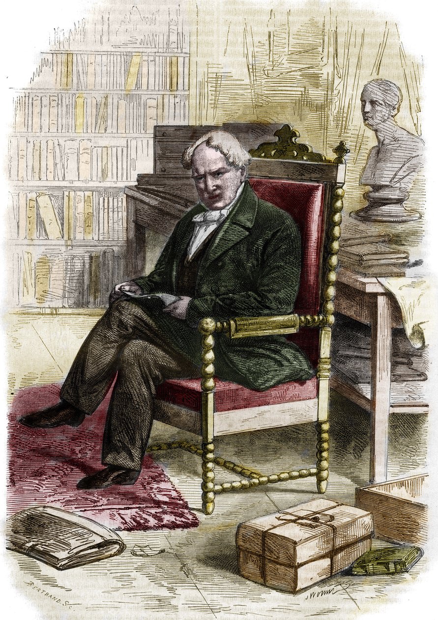 Muotokuva Alexander Von Humboldtista (Aleksanteri Humboldt tekijältä Jules Worms